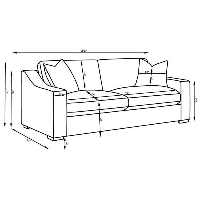 Ashlyn Stationary 3 Pc Sets - Casa Morelos / Coahuila Furniture (Oklahoma City, OK)