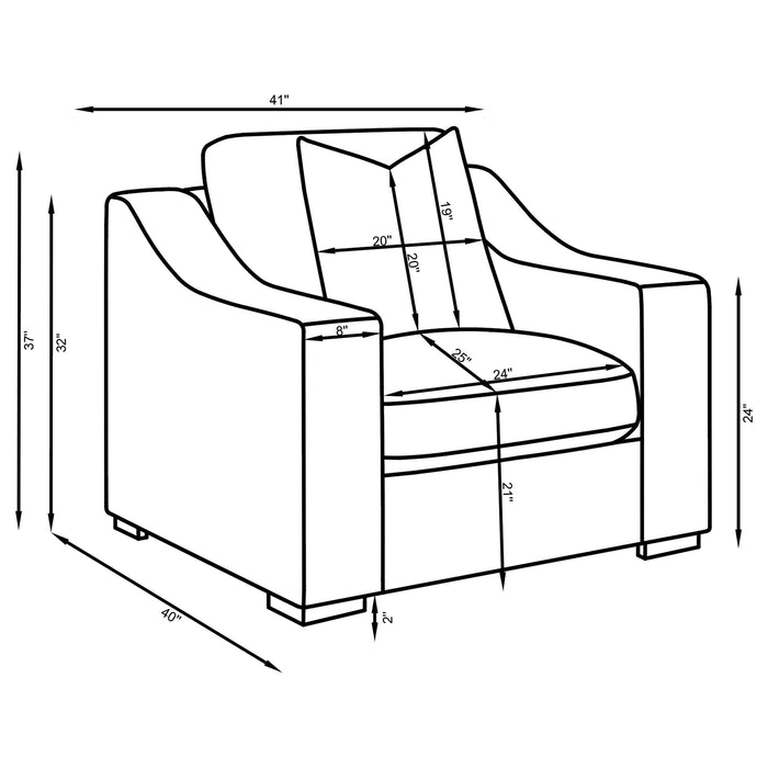 Ashlyn Stationary 3 Pc Sets - Casa Morelos / Coahuila Furniture (Oklahoma City, OK)