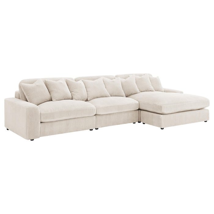 Blaine Upholstered Reversible Chaise Sectional Sofa - Casa Morelos / Coahuila Furniture (Oklahoma City, OK)