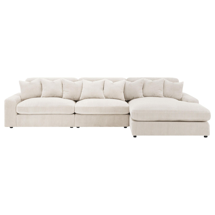 Blaine Upholstered Reversible Chaise Sectional Sofa - Casa Morelos / Coahuila Furniture (Oklahoma City, OK)
