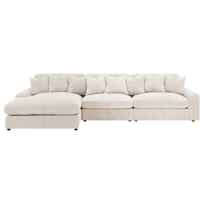 Blaine Upholstered Reversible Chaise Sectional Sofa - Casa Morelos / Coahuila Furniture (Oklahoma City, OK)