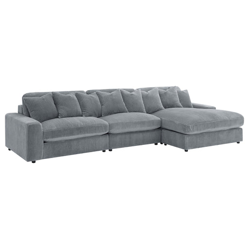 Blaine Upholstered Reversible Chaise Sectional Sofa - Casa Morelos / Coahuila Furniture (Oklahoma City, OK)