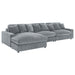 Blaine Upholstered Reversible Chaise Sectional Sofa - Casa Morelos / Coahuila Furniture (Oklahoma City, OK)