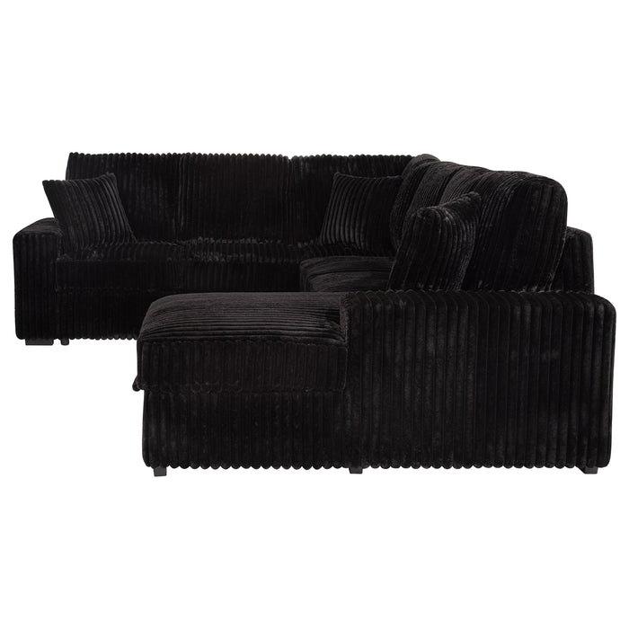 Devonshire Pull-Out Sleeper Sectional Sofa - Casa Morelos / Coahuila Furniture (Oklahoma City, OK)