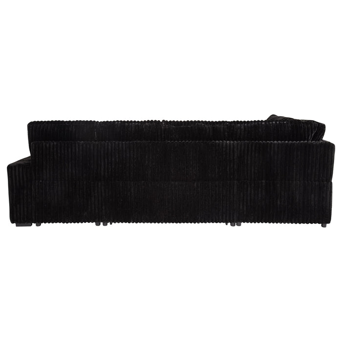 Devonshire Pull-Out Sleeper Sectional Sofa - Casa Morelos / Coahuila Furniture (Oklahoma City, OK)