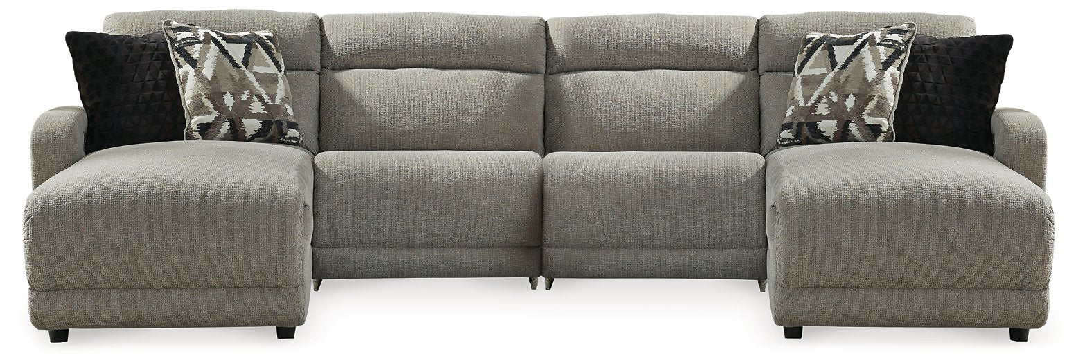 Colleyville Power Reclining Sectional with Chaise - Casa Morelos / Coahuila Furniture (Oklahoma City, OK)