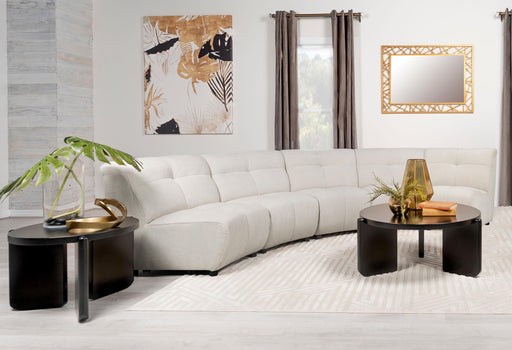 Charlotte Upholstered Modular Sectional Sofa Ivory - Casa Morelos / Coahuila Furniture (Oklahoma City, OK)
