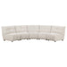 Charlotte Upholstered Modular Sectional Sofa Ivory - Casa Morelos / Coahuila Furniture (Oklahoma City, OK)