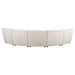 Charlotte Upholstered Modular Sectional Sofa Ivory - Casa Morelos / Coahuila Furniture (Oklahoma City, OK)