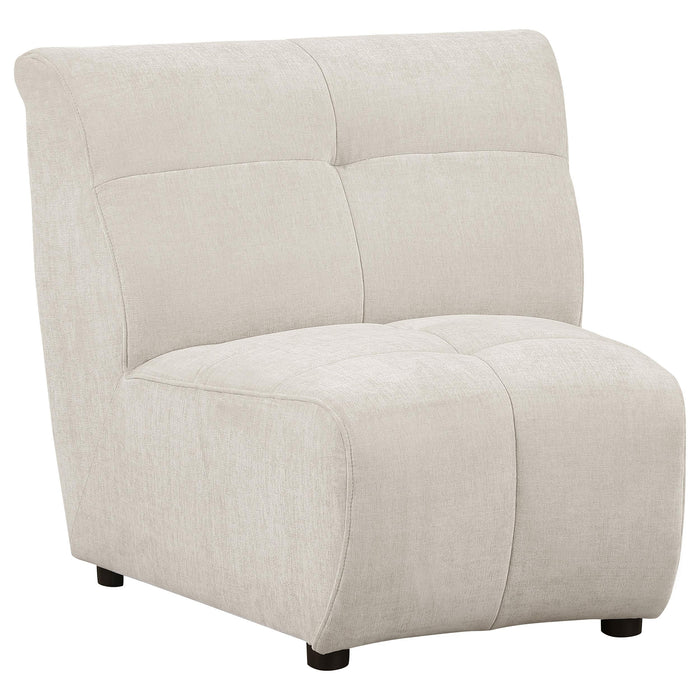 Charlotte Upholstered Modular Sectional Sofa Ivory - Casa Morelos / Coahuila Furniture (Oklahoma City, OK)