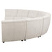 Charlotte Upholstered Modular Sectional Sofa Ivory - Casa Morelos / Coahuila Furniture (Oklahoma City, OK)