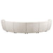 Charlotte Upholstered Modular Sectional Sofa Ivory - Casa Morelos / Coahuila Furniture (Oklahoma City, OK)