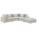 Serene 5-piece Upholstered Modular Sectional Sofa Beige - Casa Morelos / Coahuila Furniture (Oklahoma City, OK)