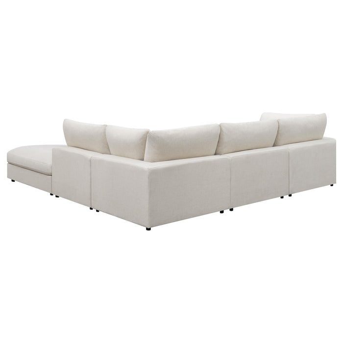 Serene 5-piece Upholstered Modular Sectional Sofa Beige - Casa Morelos / Coahuila Furniture (Oklahoma City, OK)
