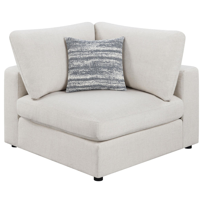 Serene 5-piece Upholstered Modular Sectional Sofa Beige - Casa Morelos / Coahuila Furniture (Oklahoma City, OK)