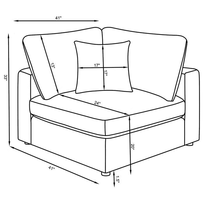 Serene Modular Sectionals 5 - Casa Morelos / Coahuila Furniture (Oklahoma City, OK)