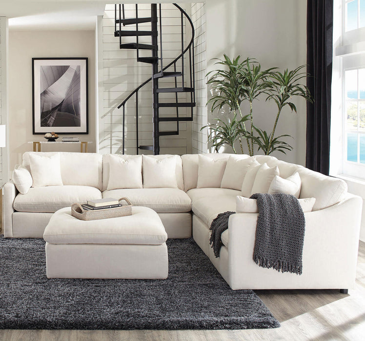 Hobson Upholstered Corner Charcoal - Casa Morelos / Coahuila Furniture (Oklahoma City, OK)