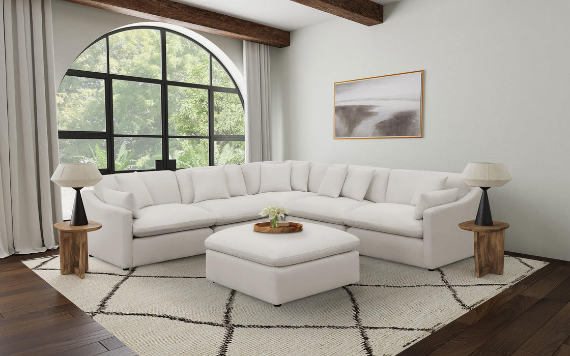 Hobson Upholstered Corner Charcoal - Casa Morelos / Coahuila Furniture (Oklahoma City, OK)