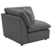 Hobson Upholstered Corner Charcoal - Casa Morelos / Coahuila Furniture (Oklahoma City, OK)