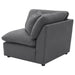 Hobson Upholstered Corner Charcoal - Casa Morelos / Coahuila Furniture (Oklahoma City, OK)