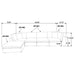 Lakeview Modular Sectionals - Casa Morelos / Coahuila Furniture (Oklahoma City, OK)