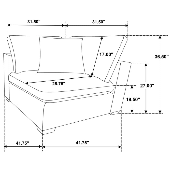 Lakeview Modular Sectionals Upholstered - Casa Morelos / Coahuila Furniture (Oklahoma City, OK)