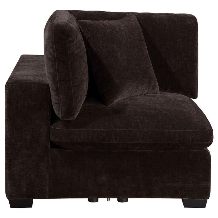 Lakeview Upholstered Corner Chair - Casa Morelos / Coahuila Furniture (Oklahoma City, OK)