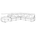 Cambria Sectionals - Casa Morelos / Coahuila Furniture (Oklahoma City, OK)