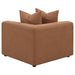 Jennifer Upholstered Corner Chair - Casa Morelos / Coahuila Furniture (Oklahoma City, OK)