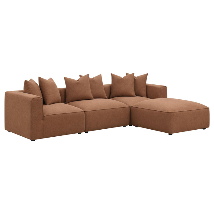 Jennifer Upholstered Corner Chair - Casa Morelos / Coahuila Furniture (Oklahoma City, OK)