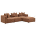 Jennifer Upholstered Corner Chair - Casa Morelos / Coahuila Furniture (Oklahoma City, OK)