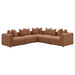 Jennifer Upholstered Corner Chair - Casa Morelos / Coahuila Furniture (Oklahoma City, OK)