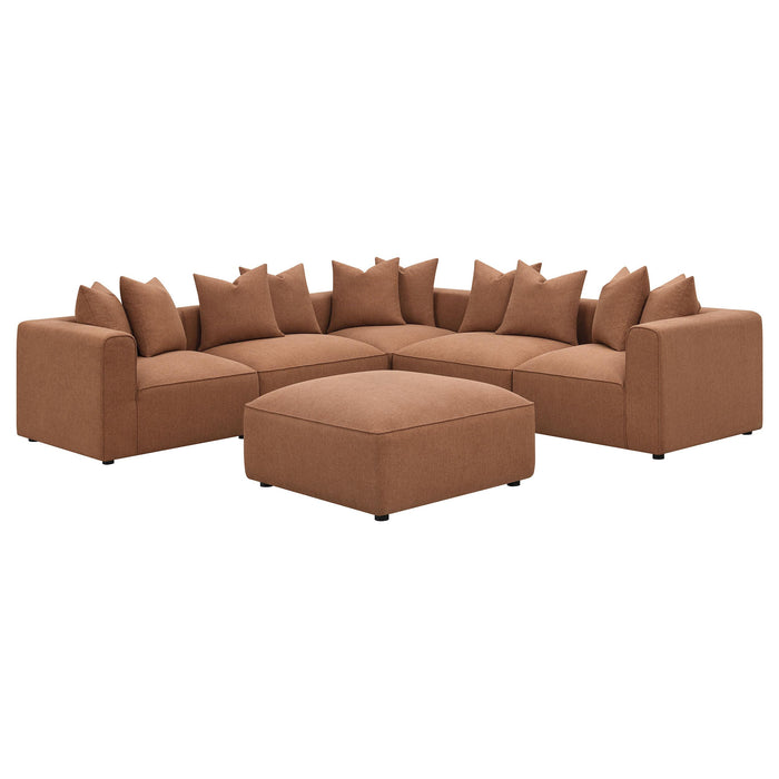 Jennifer Upholstered Corner Chair - Casa Morelos / Coahuila Furniture (Oklahoma City, OK)