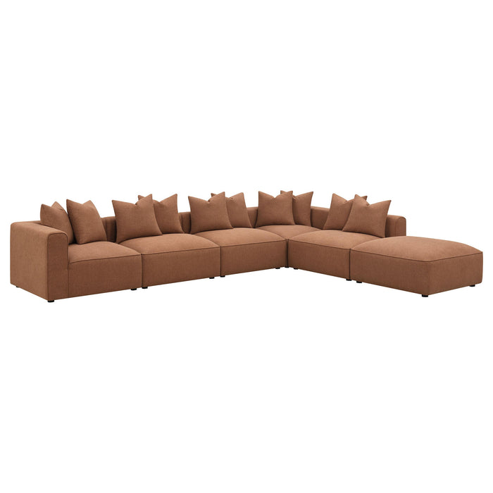 Jennifer Upholstered Corner Chair - Casa Morelos / Coahuila Furniture (Oklahoma City, OK)