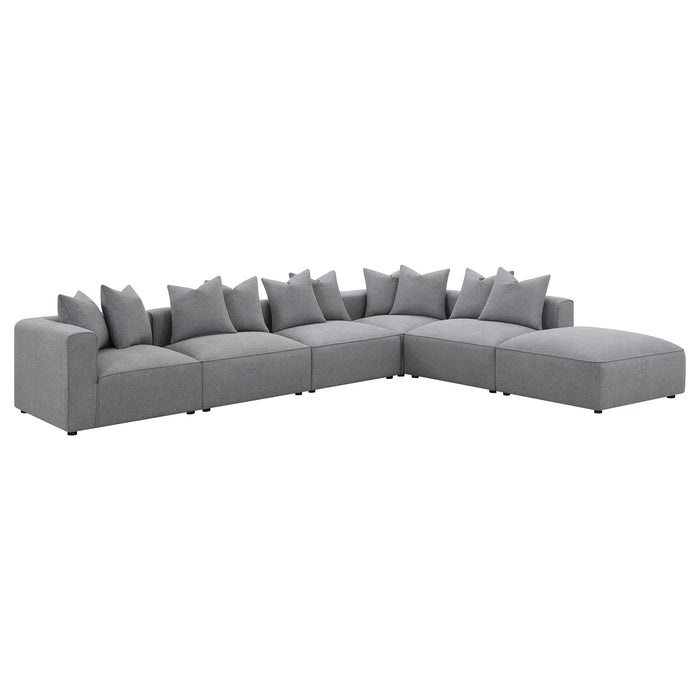 Jennifer Modular Sectional Grey - Casa Morelos / Coahuila Furniture (Oklahoma City, OK)