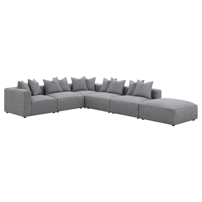 Jennifer Modular Sectional Grey - Casa Morelos / Coahuila Furniture (Oklahoma City, OK)