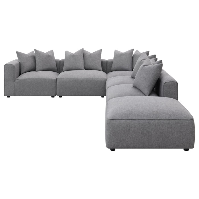 Jennifer Modular Sectional Grey - Casa Morelos / Coahuila Furniture (Oklahoma City, OK)