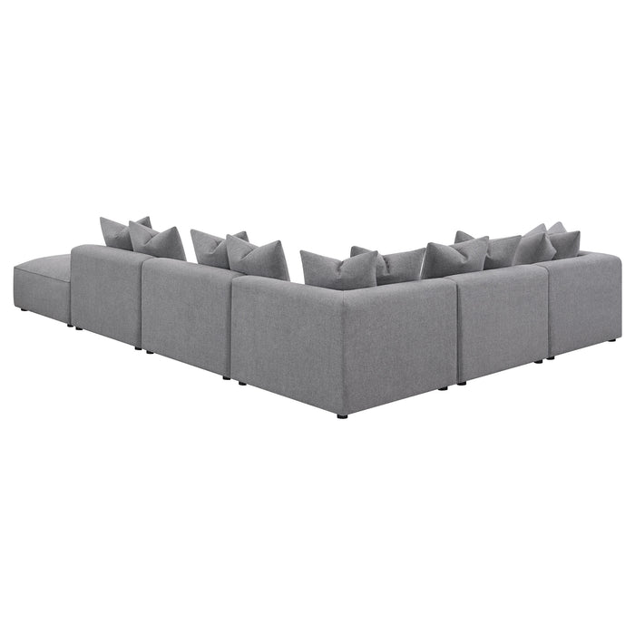 Jennifer Modular Sectional Grey - Casa Morelos / Coahuila Furniture (Oklahoma City, OK)