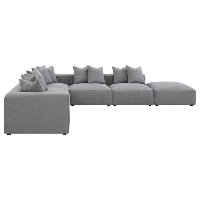 Jennifer Modular Sectional Grey - Casa Morelos / Coahuila Furniture (Oklahoma City, OK)