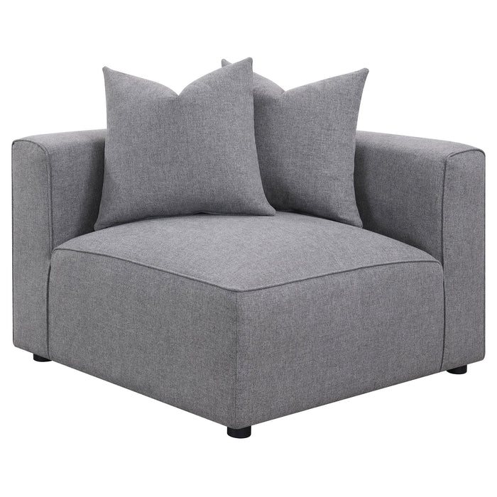 Jennifer Upholstered Corner Chair - Casa Morelos / Coahuila Furniture (Oklahoma City, OK)