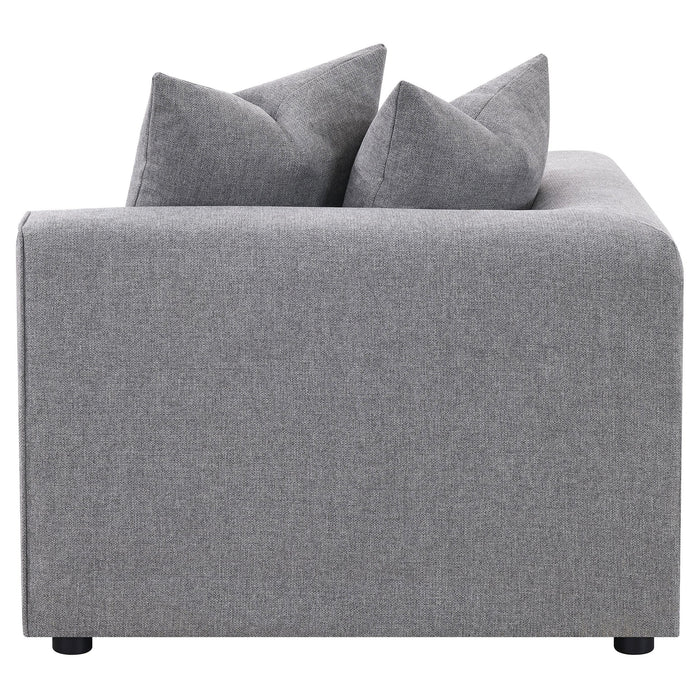 Jennifer Upholstered Corner Chair - Casa Morelos / Coahuila Furniture (Oklahoma City, OK)