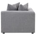 Jennifer Upholstered Corner Chair - Casa Morelos / Coahuila Furniture (Oklahoma City, OK)