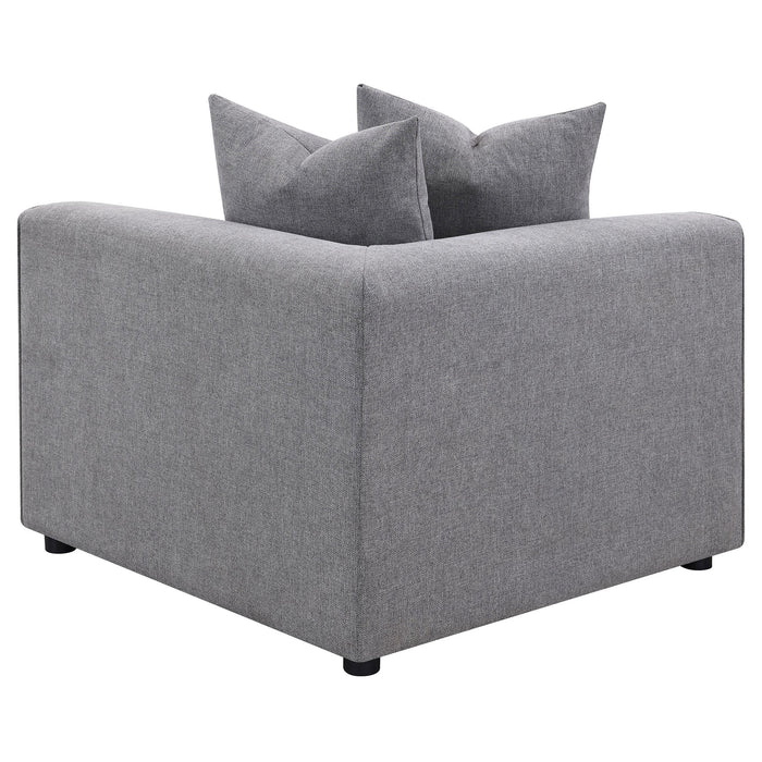 Jennifer Upholstered Corner Chair - Casa Morelos / Coahuila Furniture (Oklahoma City, OK)