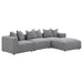 Jennifer Upholstered Corner Chair - Casa Morelos / Coahuila Furniture (Oklahoma City, OK)