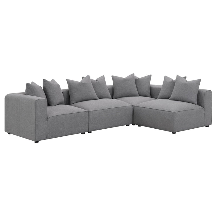 Jennifer Upholstered Corner Chair - Casa Morelos / Coahuila Furniture (Oklahoma City, OK)