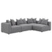 Jennifer Upholstered Corner Chair - Casa Morelos / Coahuila Furniture (Oklahoma City, OK)