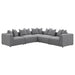 Jennifer Upholstered Corner Chair - Casa Morelos / Coahuila Furniture (Oklahoma City, OK)