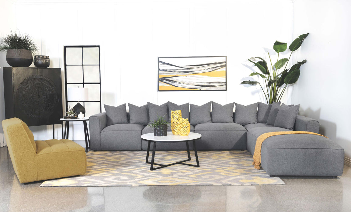 Jennifer Upholstered Corner Chair - Casa Morelos / Coahuila Furniture (Oklahoma City, OK)