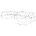 Freddie Sectionals 3 - Casa Morelos / Coahuila Furniture (Oklahoma City, OK)