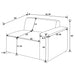 Freddie Sectionals 5 - Casa Morelos / Coahuila Furniture (Oklahoma City, OK)